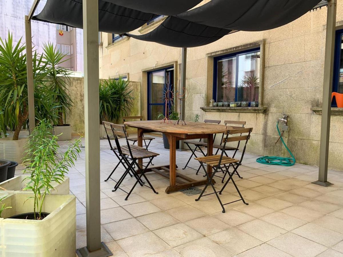 דירות Impresionante Piso En El Centro De Pontevedra Con Terraza Y Parking מראה חיצוני תמונה